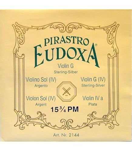 Amazon.co.jp: PIRASTRO EUDOXA 214441 バイオリン弦 オイドクサ G線