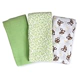 SwaddleMe Muslin Swaddle Blankets 3-PK, Go Bananas (OS) by SwaddleMe [並行輸入品]