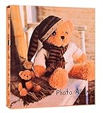 赤ちゃんの最初の5年間のクリエイティブインセットフォトメモリーブック/アルバム（ベアパターン）