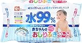 アイプラス 水99% おしりふき 80枚入×3個