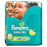Pampers Baby Dry Size 5+ Junior Plus 13-27Kg (35) - Pack of 6 by Pampers