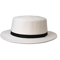 THE 9 SHOP カンカン帽 ホワイト 楽天市場】カンカン帽 メンズ 夏 ストローハット 大きいサイズ