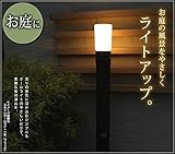 屋外用 スタイルポールライト2型 ブラック（電球色）