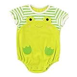 (チャックル) chuckle なりきり半袖ロンパース グリーン 80cm P2168-80-70