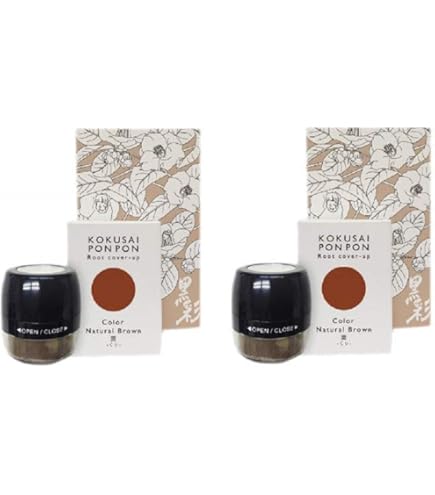 アモロス　黒彩 ぽんぽん　5g  栗×6点セット Amazon | アモロス 黒彩 ぽんぽん 5g 栗 白髪染め 無味 5グラム (x 1