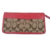 (コーチ) COACHラウンドファスナー長財布 レディース財布 -ダックピンク[アウトレット品] [並行輸入品]