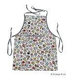 ブロキガ キッズエプロン WH