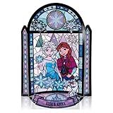 カワダ(Kawada) クミテラ アナと雪の女王（ステンドグラスデザイン) 9×13×6cm 8才以上 クラフトキット インテリア KT-036