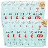 【12個セット】arau. アラウ 洗濯用 せっけん ゼラニウム 詰替用 1リットル×12個 ケース販売 無添加
