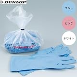 ダンロップ DUNLOP/二トリルゴム手袋/ニトリルうす手 10双組×10セット カラー：ブルー サイズ：L 品番：NO.910