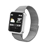 心拍計 防水 INorton スマートウォッチ スマートブレスレット 活動量計 血圧計 歩数計 腕時計型 line/電話着信通知 睡眠検測 消費カロリー 多運動モード対応 iPhone&Android