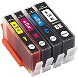 YiTie HP178XL 4色セット HP178 増量タイプ 178 互換インクカートリッジ ICチップ付 残量表示あり