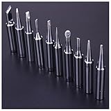 はんだアイアンヒント，SODIAL(R)10ｘはんだドライバーアイアンヒント900M-T　Hakkoはんだ付けリワークステーションツール