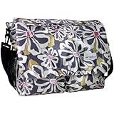 Amy Michelle Seattle Diaper Bag, Charcoal Floral