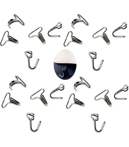 22-Piece Seat Cover Hook & Clip Set – Metal Hooks + Plastic Chucks For Bucket Seats