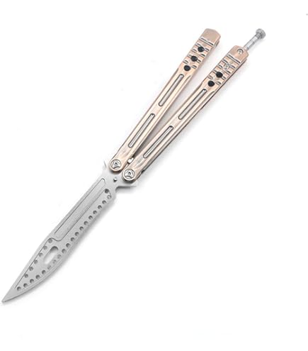 Amazon.co.jp: バタフライナイフ 練習用バタフライナイフ刃無し 大人