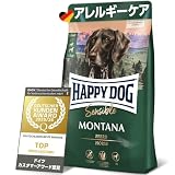 ハッピードッグ 中型犬・大型犬 成犬〜シニア用 スキンケア （馬肉） 10kg ドライドッグフード 大容量 ドイツ産 ヒューマングレード 無添加 HAPPY DOG グレインフリー センシブル モンタナ