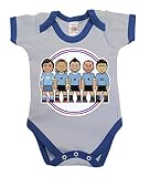VIPwees Babygrow Uruguay Football Legends Boys & Girlsベビーボディスーツ