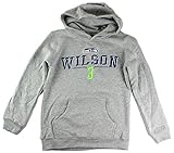 Russell Wilsonシアトルシーホークス# 3ユースマーキープルオーバーフリースパーカー グレイ