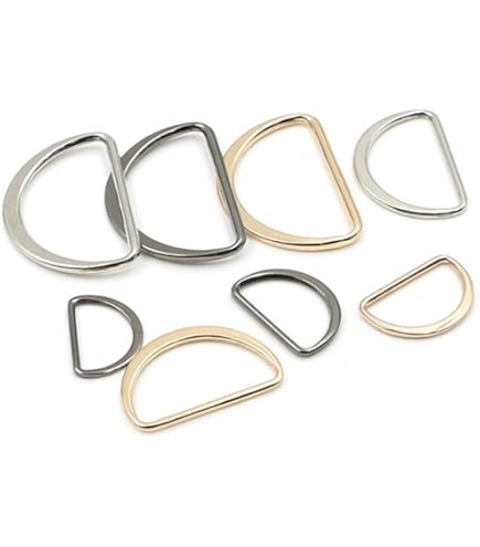 Amazon | SZM Dカン Dリング 並半月カン ストラップパーツ 手芸用品