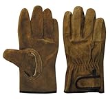 ユニワールド 牛床内綿マジック手袋 ブラウン Mサイズ KS-847