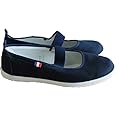 [ムーンスター] 室内用 お受験 上履き(大人用）【紺】22.5ｃｍ