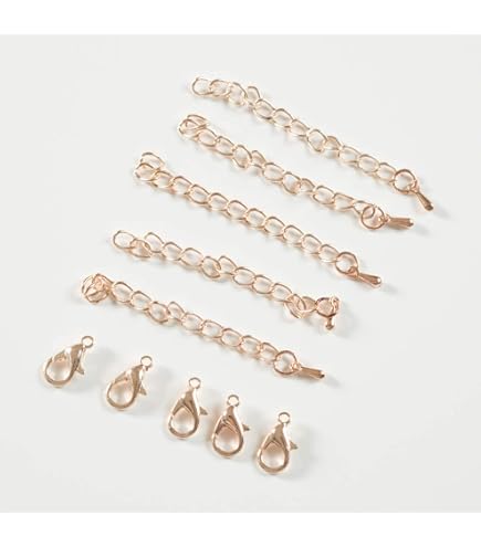 Amazon | アジャスターとカニカンセット ゴールド 5個セット