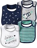 Carter's Baby Boys Teether Bibs 126g545 Navy One Size Baby [並行輸入品]