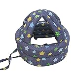 Felimoa 超軽量 ベビーヘルメット 衝撃吸収 頭を保護 通気性 ヘッド ガード 新生児 幼児 (ネイビー)