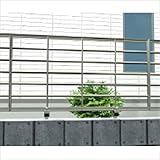 金森メタル　ラインフェンス7型　本体　高さ800mm　【支柱は別売】　【アルミ鋳物製】　【アルミフェンス　柵】 　艶消しブラック
