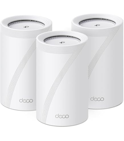 TP-Link WiFi 7 Deco BE65 Pro Mesh WiFi, BE 9300Mbps Tri-Band
