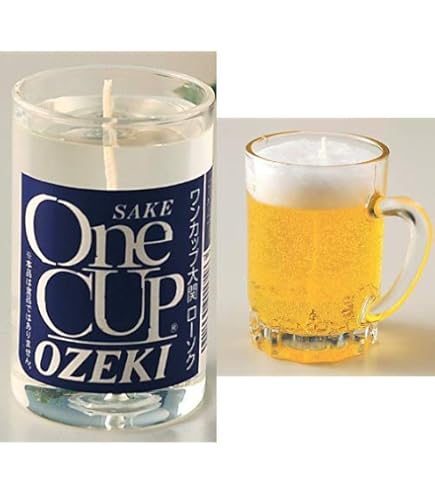 Amazon｜【本物そっくり】ローソク 生ビール ジョッキ ろうそく 故人の