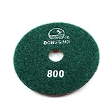 uxcell 研磨材　ポリシャー　ダイヤモンド研磨パッド　グリーン樹脂製　マーブルダイヤモンド　800グリット　直径10cm
