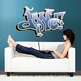 Full Color Wall Decal Mural Sticker Decor Art Poster Gift Kids Nursery Like Painting Graffiti Words 