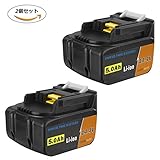 CARRYBATT マキタ 14.4v BL1450対応 5.0Ah 5000mAh リチウム 互換バッテリー Makita BL1430 BL1440 BL1460　2セット