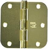 National Mfg.N1433625/8" Round Corner, Full Mortise Hinge-3-1/2" DOOR HINGE (並行輸入品)