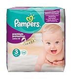 パンパースアクティブフィットサイズ3（ミディ）は、パック28おむつを運びます (Pampers) (x2) - Pampers Active Fit Size 3 (Midi) Carry Pack 
