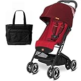 Goodbaby GB QBIT Plus Baby Stroller with Diaper Bag Dragonfire Red by The Good Baby