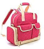 (プチプライム) Petit Prime マザーズバッグ リュック ママ バッグ大容量 赤ちゃん ベビー 使いやすい おしゃれ (Free, ローズレッド)