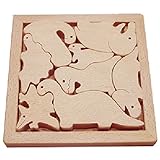 木遊舎　ひのきパズル恐竜