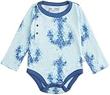 Finn+Emma フィン&エマ 長袖ロンパース オーガニックコットン100% 12-18ヶ月 セイラー B02-0201a12-18 Anchor-Blue