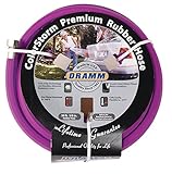 Dramm 17006 ColorStorm Premium 50-Foot-by-5/8-Inch Rubber Garden Hose, Berry [並行輸入品]