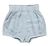 Plus Nao(プラスナオ) ブルマパンツ ブルマーパンツ かぼちゃパンツ ベビーパンツ ショートパンツ ショーパン 半パン 短パン バルーンパン 80 ブルー