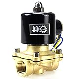 BACOENG 110VAC 1/2" DN15 NPT 真鍮の電磁弁 直動 水、空気、油