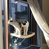CatRomance猫窓ベッド 猫ベッド 猫ハンモック ペットベッド ウインドウベッド ふわふわ キャットソファー 取り付けタイプ 日光浴