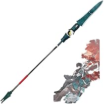 武具　槍　武装具　柄　繋ぎ Amazon.co.jp: 【Azuiblc】コスプレ道具 開拓者 炎槍 存護 150CM