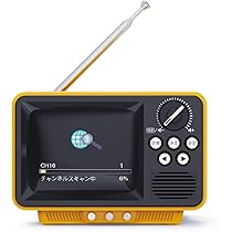 Amazon | WINTECH ワンセグテレビ ラジオ ポータブル 2.8インチ