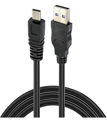 Amazon.co.jp: 交換用USBカメラ転送データ充電器充電ケーブルコード