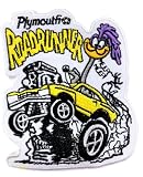 ワッペン キャラクター ロード ランナー (PLYMOUTH) アメカジ アイロンワッペン 刺しゅう アップリケ パッチ