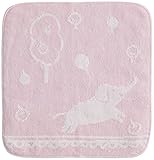 サカキバラメグミ クールぞう タオルハンカチ ピンク